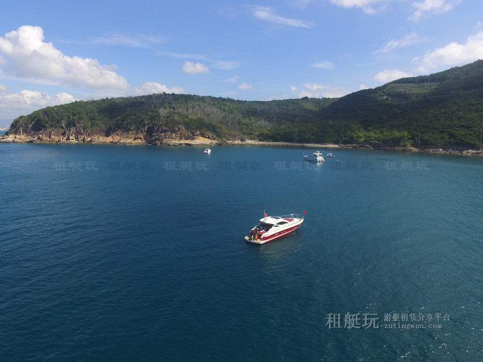 三亞旅游游艇租賃，三亞港至三亞角航線