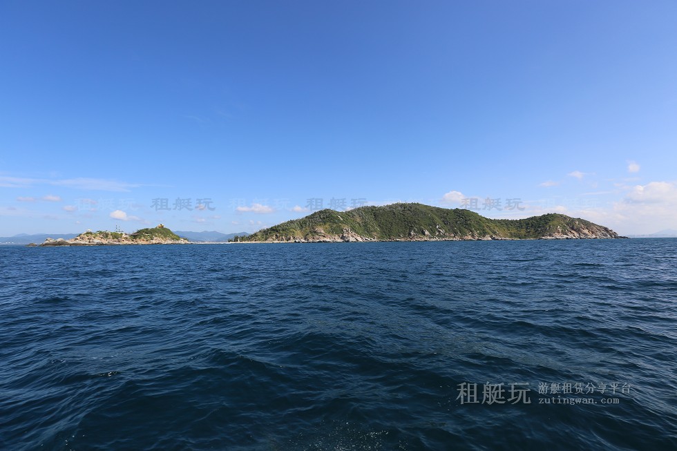 三亞旅游游艇租賃，三亞港至西島航線