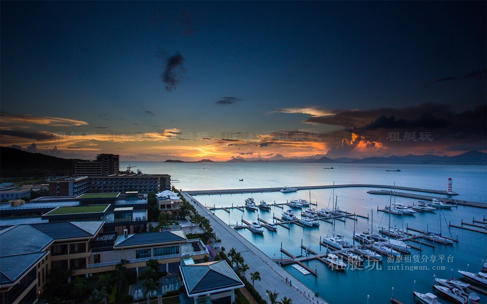 三亞半山半島帆船港 三亞半山半島帆船港